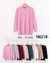 Swetry damskie (M-2XL/12szt)