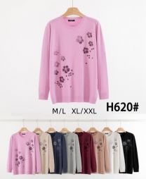 Swetry damskie (M-2XL/12szt)