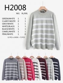 Swetry damskie (M-2XL/12szt)