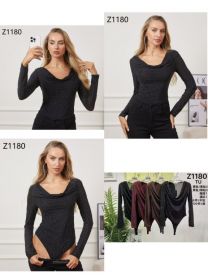 Body bluzka damskie (uniwersalny/12szt)