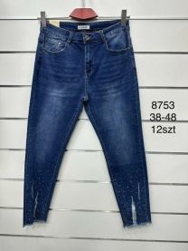 Spodnie jeans damskie (38-48/12szt)