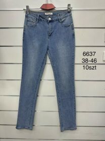 Spodnie jeans damskie (38-46/10szt)
