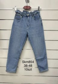 Spodnie jeans damskie (38-48/10szt)