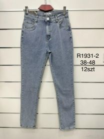 Spodnie jeans damskie (38-48/12szt)