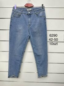 Spodnie jeans damskie (42-50/10szt)