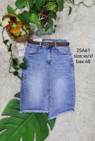 Spódnica jeansy damskie (XS-XL/12szt)