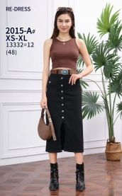 Spódnica jeansy damskie (XS-XL/12szt)