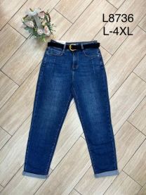 Spodnie jeansowe damskie (L-4XL/12szt)