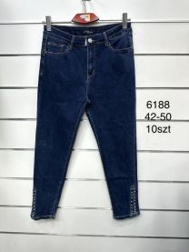Spodnie jeans damskie (42-50/10szt)