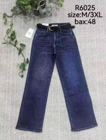 Spodnie jeansowe damskie (M-3XL/12szt)