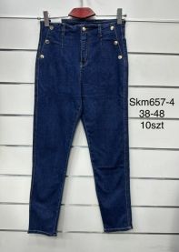 Spodnie jeans damskie (38-48/10szt)