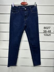 Spodnie jeans damskie (38-48/10szt)