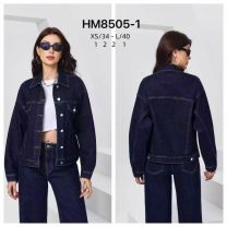 Kurtka jeansowa damska (XS-L/12szt)