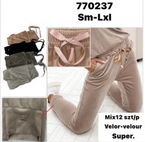 Spodnie welurowy (S-XL/12szt)