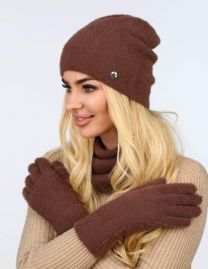 Komplet czapki damskie (uniwersalny/12kpt)