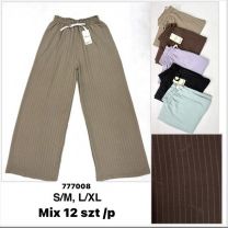 Spodnie damskie (S-XL/12szt)