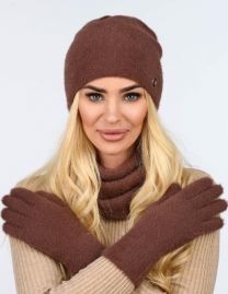 Komplet Czapki damskie (uniwersalny/12szt)