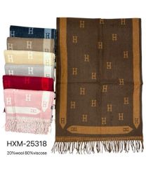 Szaliki damskie (uniwersalny/12szt)