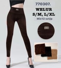 Spodnie welurowy (S-XL/12szt)