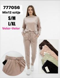 Spodnie welurowy (S-XL/12szt)