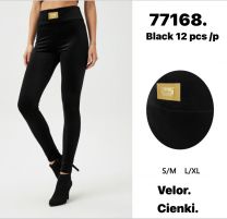 Spodnie welurowy (S-XL/12szt)