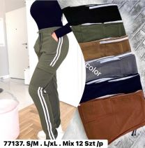 Spodnie dresowy damskie (S-XL/12szt)