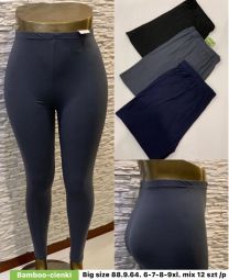 Spodnie legginsy damskie (6-9XL/12szt)