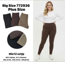 PLUS_Spodnie legginsy damskie (3XL-6XL/12szt)