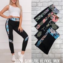 Spodnie legginsy damskie (S-2XL/12szt)