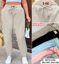 Spodnie dresowy damskie (2XL-5XL/12szt)