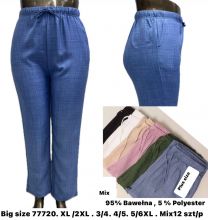 PLUS_Spodnie damskie (XL-6XL/12szt)