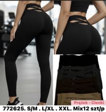 Spodnie Legginsy damskie (S-2XL/12szt)