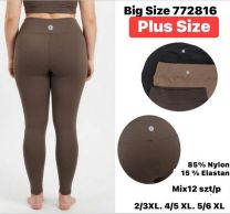 PLUS_Spodnie legginsy damskie (2XL-6XL/12szt)