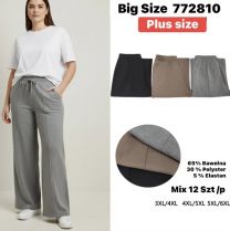 PLUS_Spodnie damskie (3XL-6XL/12szt)
