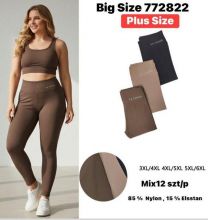 PLUS_Spodnie legginsy damskie (3XL-6XL/12szt)