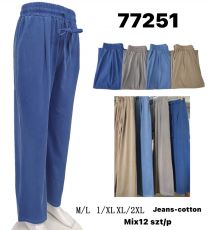 Spodnie elastyczny (M-2XL/12szt)