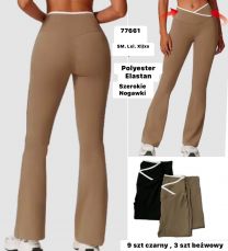 Spodnie legginsy damskie (S-2XL/12szt)