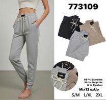 Spodnie dresowy damskie (S-2XL/12szt)
