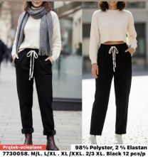 Spodnie dresowy damskie (M-3XL/12szt)