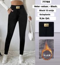 Spodnie welurowy (S-XL/12szt)