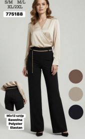 Spodnie elastyczny (S-2XL/12szt)