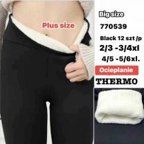 PLUS_Spodnie legginsy damskie (2XL-6XL/12szt)