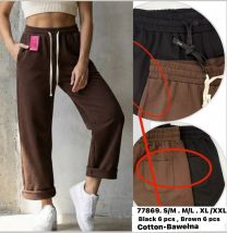 Spodnie damskie (S-2XL/12szt)