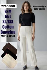 Spodnie elastyczny (S-2XL/12szt)