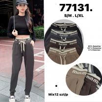 Spodnie dresowy damskie (S-XL/12szt)