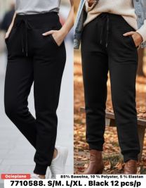 Spodnie dresowy damskie (S-XL/12szt)