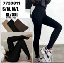 Spodnie legginsy damskie (S-2XL/12szt)