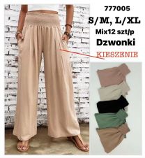 Spodnie damskie (S-XL/12szt)