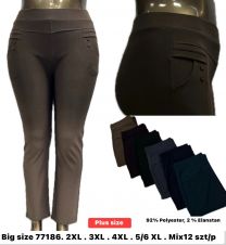 PLUS_Spodnie elastyczny (2-6XL/12szt)