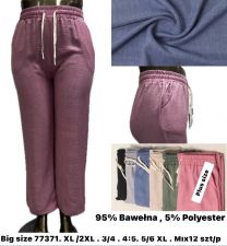 Spodnie damskie (XL-6XL/12szt)
